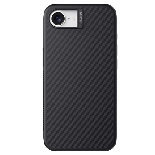 Nillkin Synthetic Fiber PRO Magnetic Hard Case for Apple iPhone 16e készülékhez fekete -  iPhone 16e tok a Domshop kínálatából