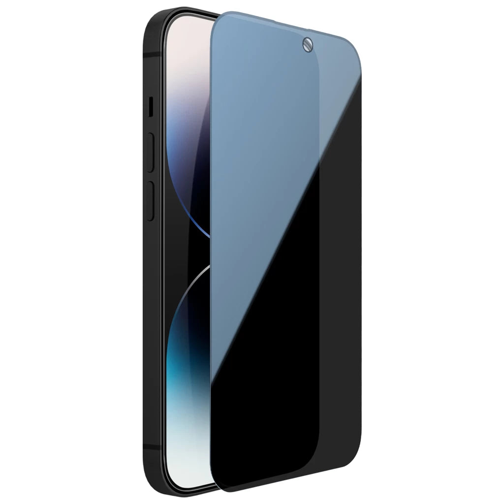 Nillkin edzett üveg kijelzővédő 0.33mm Guardian 2.5D Apple iPhone 14 Pro készülékhez fekete -  iPhone 14 Pro fólia a Domshop kínálatából