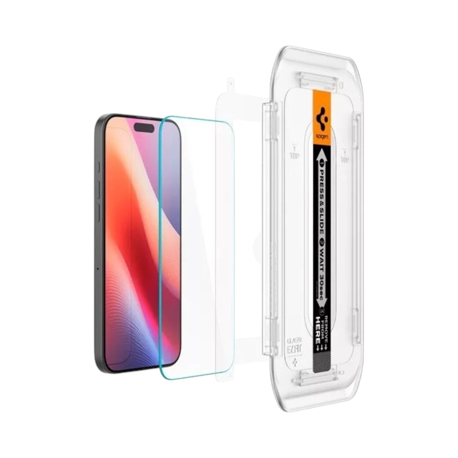 2db Spigen EZ Fit Edzett Üvegfólia – iPhone fóliák a Domshop kínálatából | Domshop