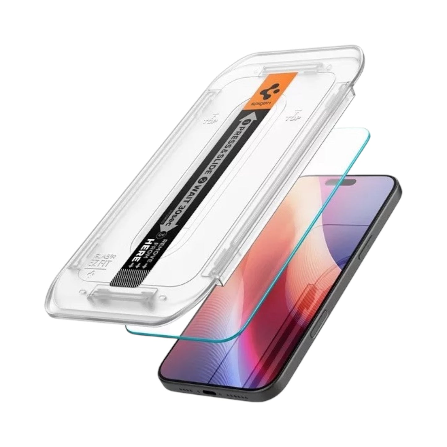 2db Spigen EZ Fit Edzett Üvegfólia – iPhone fóliák a Domshop kínálatából | Domshop