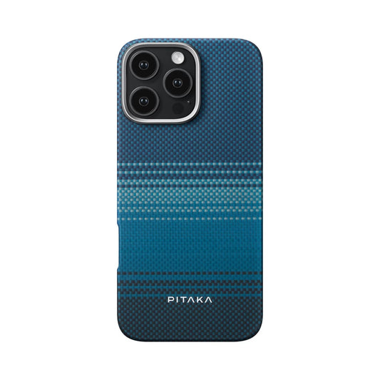 Pitaka Tactile Woven tok MOONRISE Apple iPhone 16 Pro Max készülékhez - MagSafe rögzítéssel (KI1601MOM) -  iPhone 16 Pro Max tok a Domshop kínálatából
