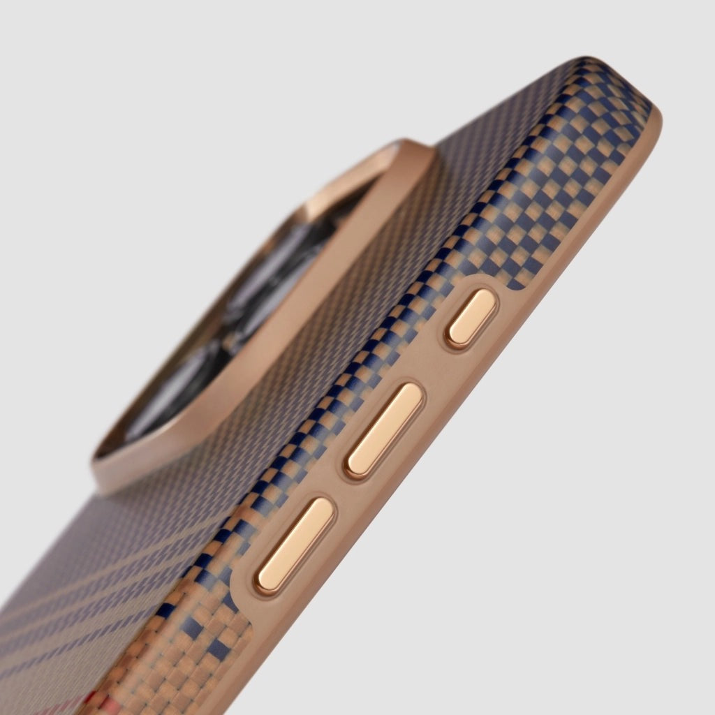 Pitaka Tactile Woven tok SUNSET Apple iPhone 16 Pro Max készülékhez - MagSafe rögzítéssel (KI1601SUM) -  iPhone 16 Pro Max tok a Domshop kínálatából