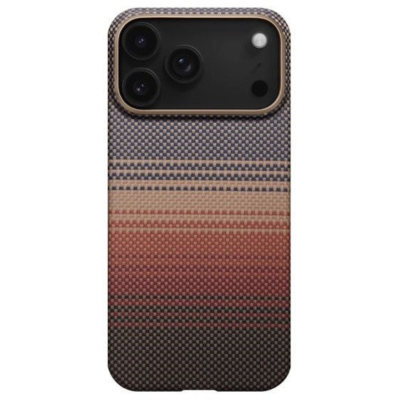 Pitaka Ultra Slim Apple iPhone 17 Pro hátlap tok, Aramid, MagSafe, sunset -  iPhone 17 Pro tok a Domshop kínálatából