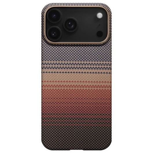 Pitaka Ultra Slim Apple iPhone 17 Pro hátlap tok, Aramid, MagSafe, sunset -  iPhone 17 Pro tok a Domshop kínálatából