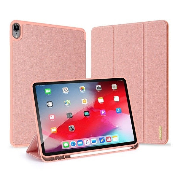 Apple iPad Pro 11 (2020 / 2021 / 2022), mappa tok, Smart Case, érintőceruza tartó, Dux Ducis Domo, rózsaszín – iPad Pro 11" (2020/2021/2022) tok a Dux Ducis kínálatából | Domshop