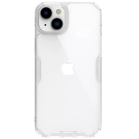 Apple iPhone 15 Plus, Szilikon tok, műanyag hátlap, ultravékony, Nillkin Nature Pro, átlátszó – iPhone 15 Plus tok a Nillkin kínálatából | Domshop