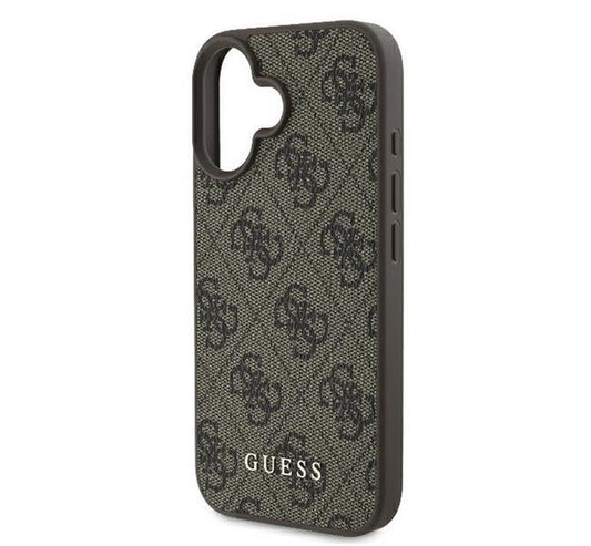 Guess 4G Classic Apple iPhone 16 Plus hátlap tok, barna – iPhone 16 Plus tok a Guess kínálatából | Domshop