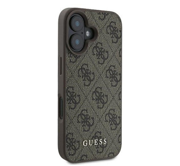 Guess 4G Classic Apple iPhone 16 Plus hátlap tok, barna – iPhone 16 Plus tok a Guess kínálatából | Domshop