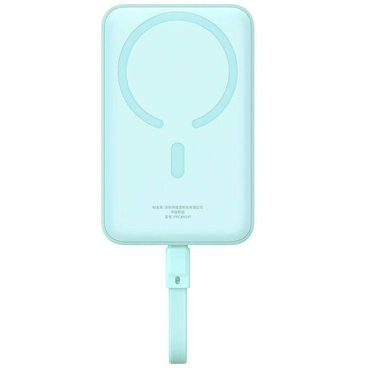 Baseus Magnetic Mini Powerbank / külső akkumulátor, USB-C port 10000mAh, 30W, kék