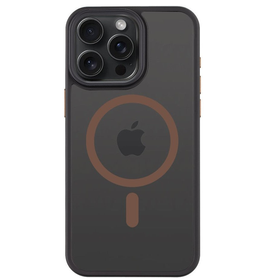 Tactical MagForce Hyperstealth 2.0 Apple iPhone 13 Pro Magsafe hátlap tok, fekete/barna