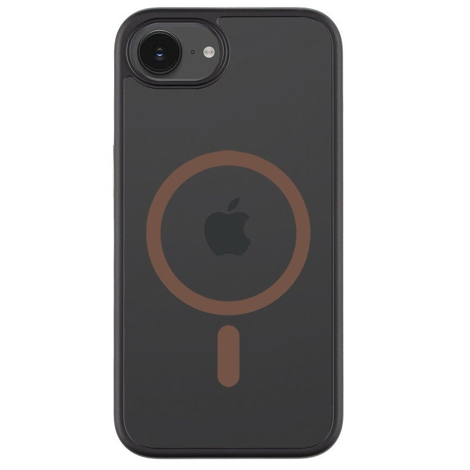 Tactical MagForce Hyperstealth 2.0 Apple iPhone 16e Magsafe hátlap tok, fekete/barna