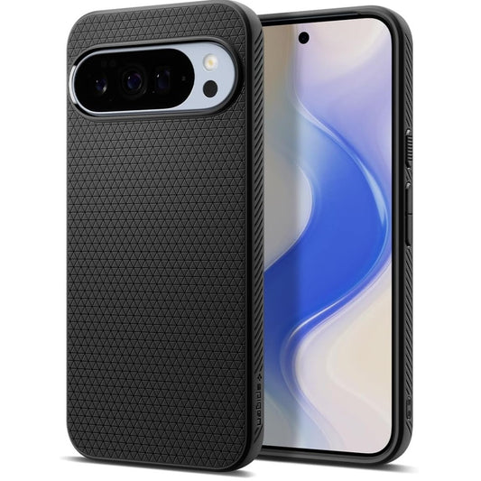 Spigen Liquid Air Pixel 10 / Pixel 10 Pro tok, Matte Black, fekete