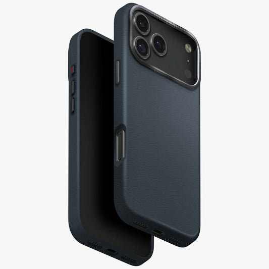 Uniq Lyden Apple iPhone 17 Pro MagSafe Bőr tok, kék