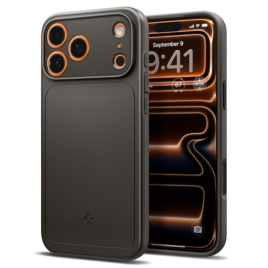 Spigen Thin fit Magfit Apple iPhone 17 Pro Max tok, MagSafe, Gunmetal, szürke
