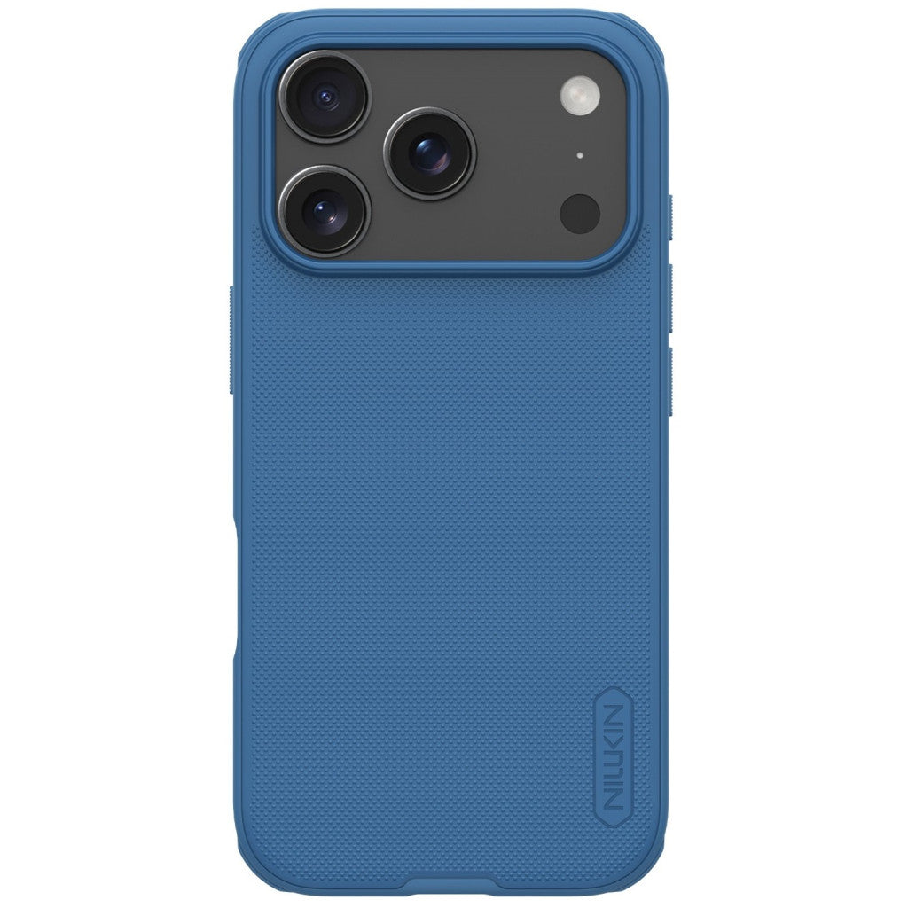 Nillkin Super Frosted PRO Apple iPhone 17 Pro Max műanyag hátlap tok, kék