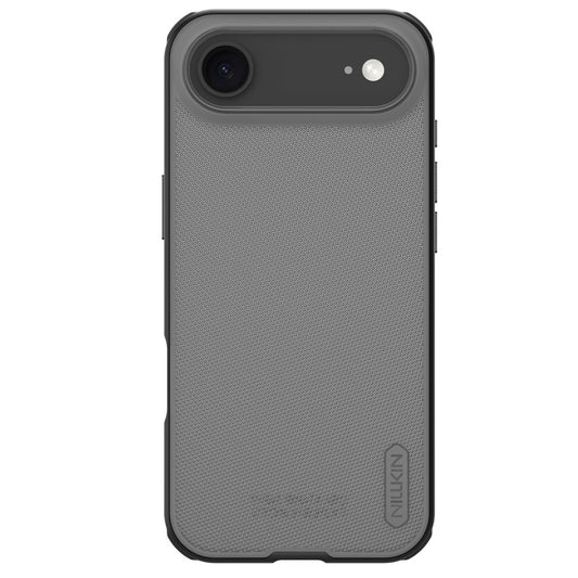 Nillkin Super Frosted PRO Apple iPhone Air (2025) műanyag hátlap tok, átlátszó-fekete