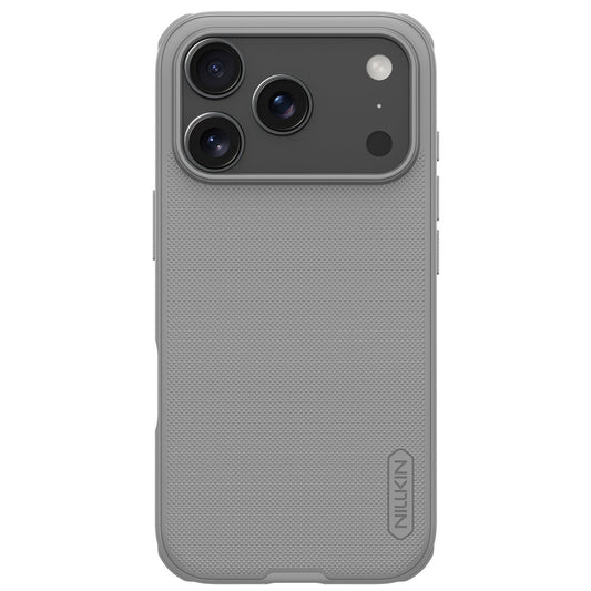 Nillkin Super Frosted PRO Apple iPhone 17 Pro Max műanyag hátlap tok, titánium szürke
