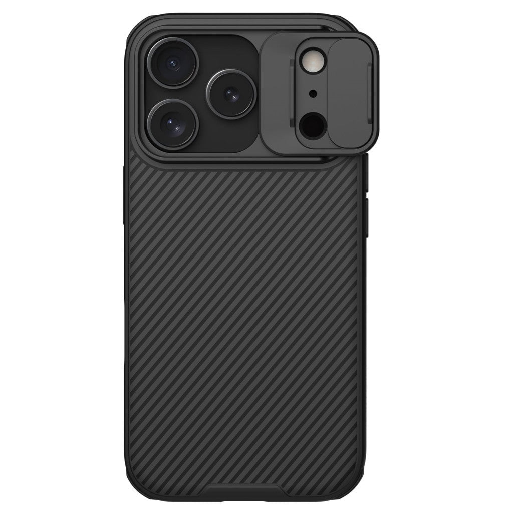 Nillkin CamShield Pro Apple iPhone 17 Pro műanyag hátlap tok, fekete
