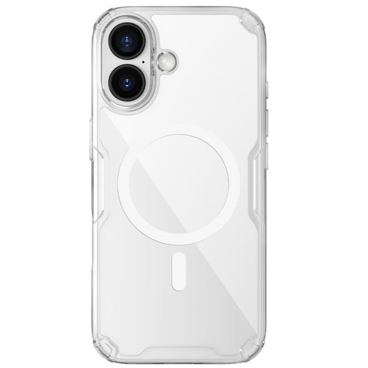 Nillkin Nature Pro Apple iPhone 17 mágneses hátlap tok, átlátszó