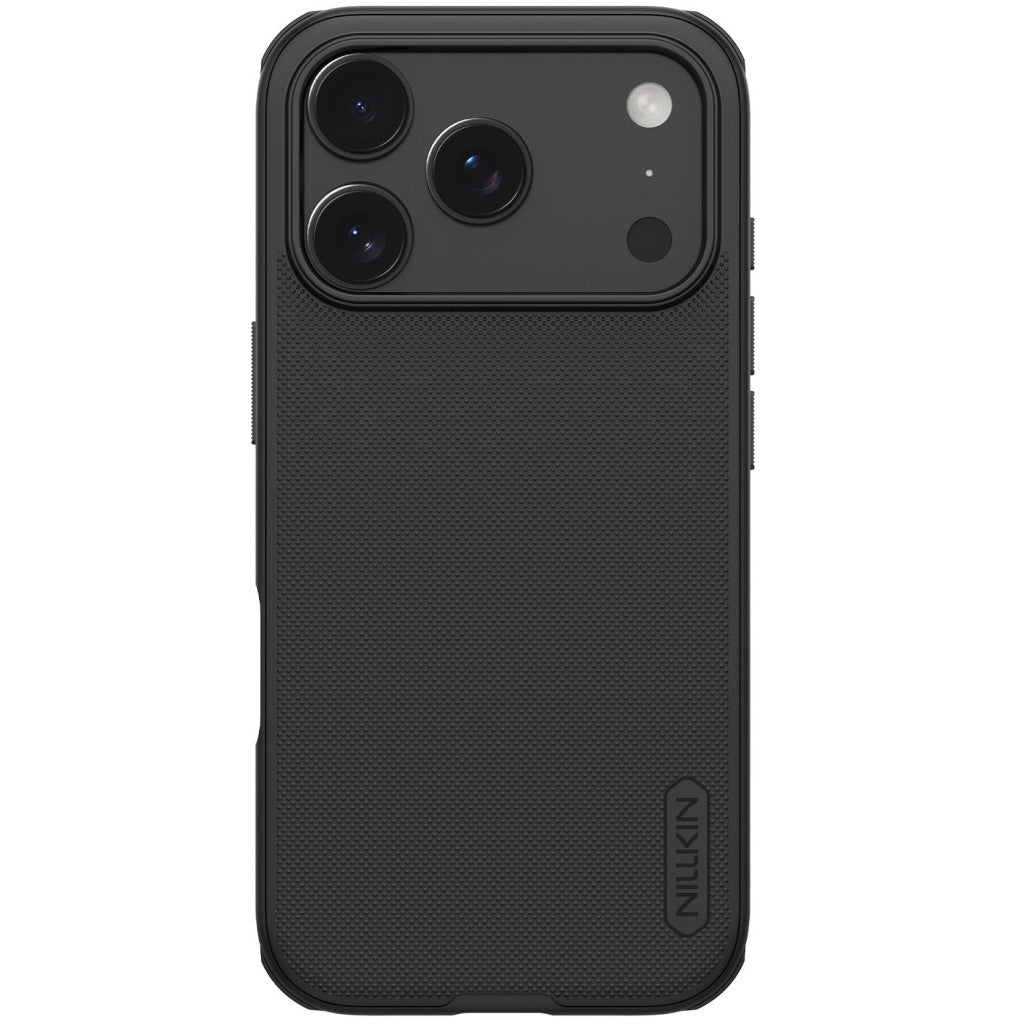 Nillkin Super Frosted PRO Apple iPhone 17 Pro mágneses műanyag hátlap tok, fekete