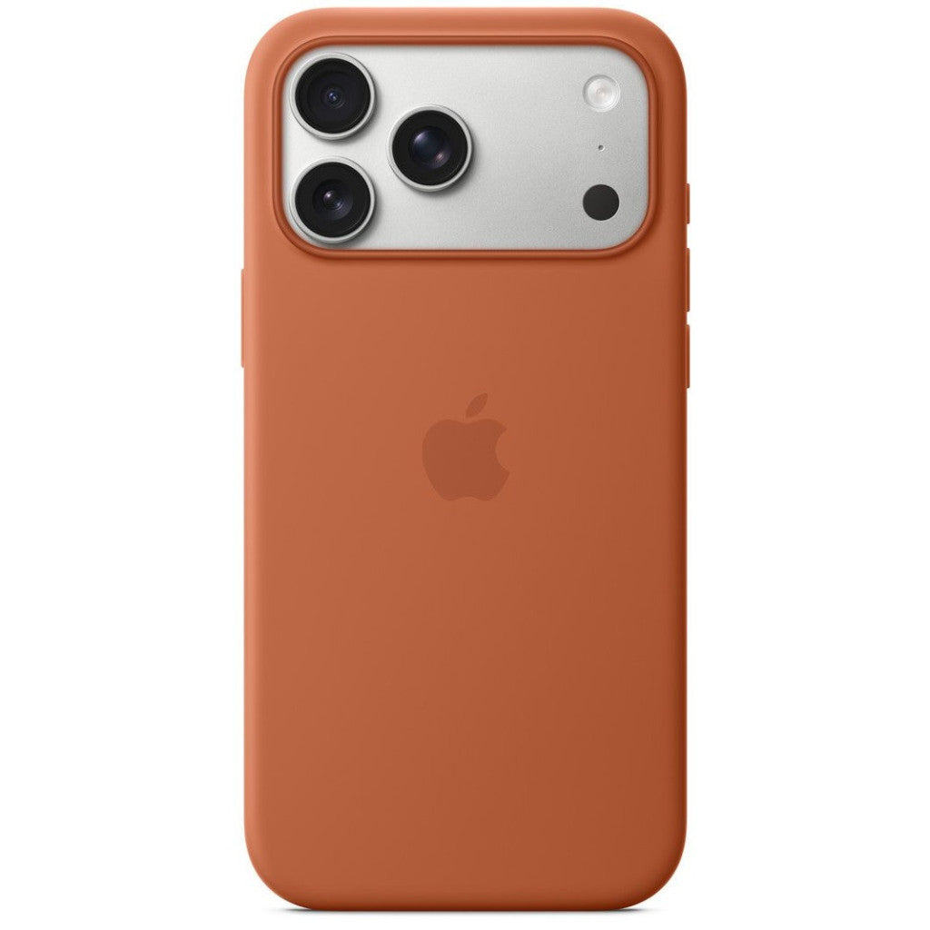 Apple iPhone 17 Pro Max gyári szilikon tok, MagSafe, terrakotta