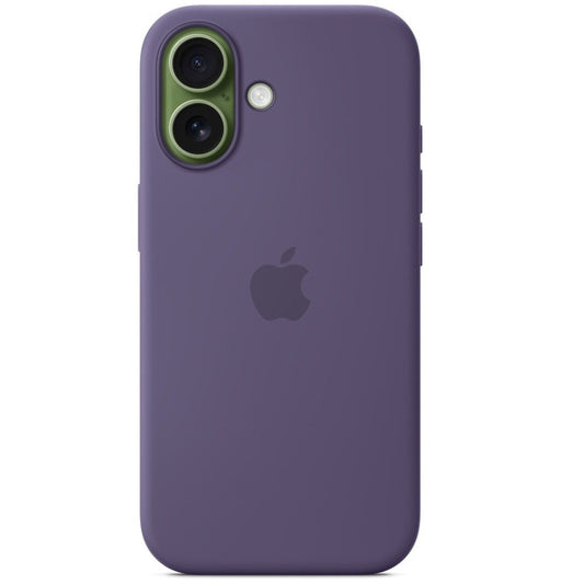 Apple iPhone 17 gyári szilikon tok, MagSafe, lila