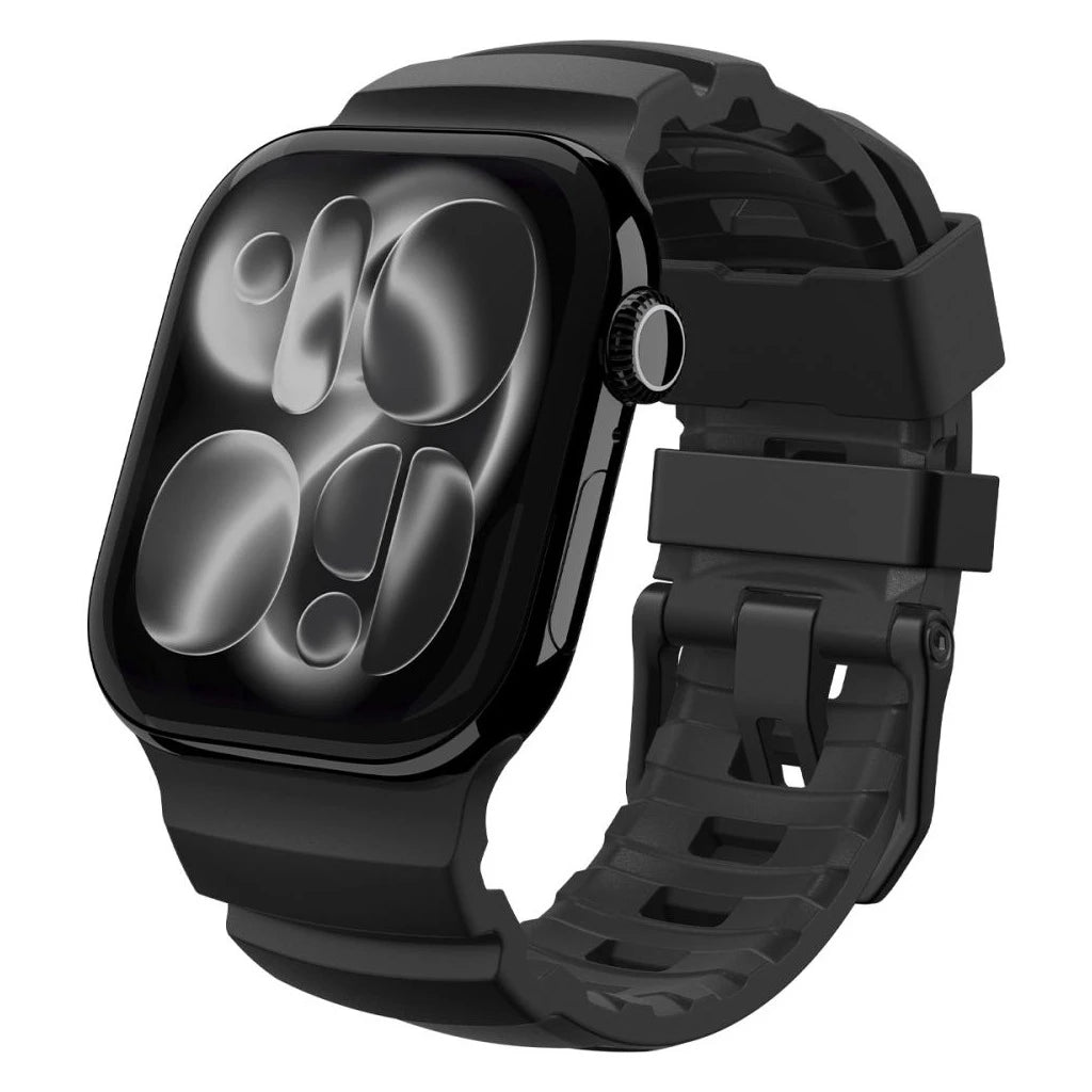 SPIGEN WBS2 szíj Apple Watch 8/9/10/11/SE/ULTRA készülékhez (44/45/46/49 MM) fekete -   a Domshop kínálatából