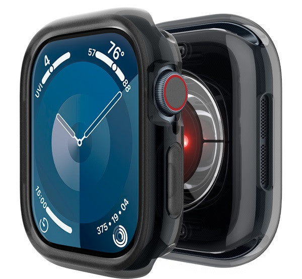 Spigen Caseology Capella Apple Watch 10 (46mm) tok, Clear Black, átlátszó/fekete -  Apple Watch Tokok a Domshop kínálatából