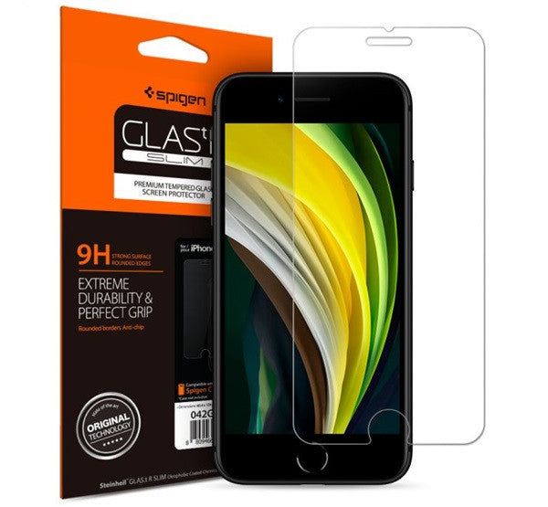 Spigen Glas.tR SLIM HD Apple iPhone SE 2022 / 2020 / 8 / 7 Tempered kijelzővédő fólia -  iPhone 7/8/SE2/SE3 fólia a Domshop kínálatából