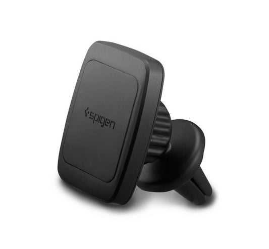 Spigen Kuel H12 mágneses forgatható univerzális autós tartó szellőzőrácsba, fekete -  Autós tartó a Domshop kínálatából