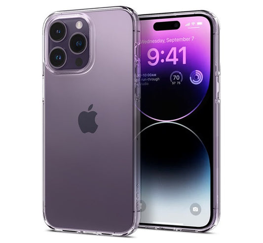 Spigen Liquid Crystal Apple iPhone 14 Pro tok, Crystal Clear, átlátszó -  iPhone 14 Pro tok a Domshop kínálatából