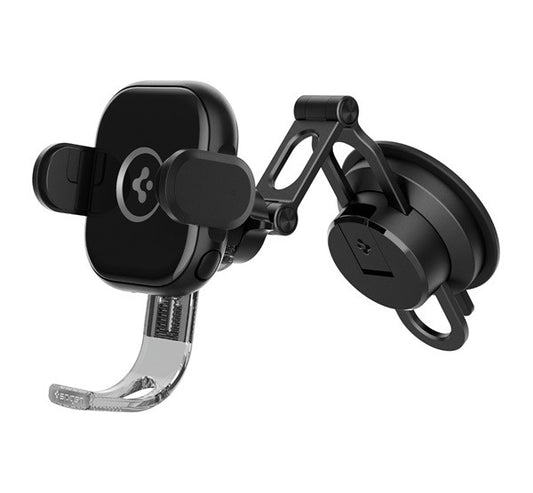Spigen OneTap UTS35W univerzális autós tartó wireless töltővel, szélvédőre, műszerfalra -  Autós tartó a Domshop kínálatából