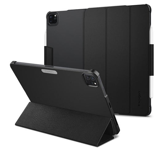 Spigen Smart Fold Plus Apple iPad Pro 11" (2021) / Air 4 (2020) / Ipad Air 11" (2024) oldalra nyíló tok, fekete -  iPad Pro 11" (2020/2021/2022) és iPad Air 10.9" (2020/2022) és iPad Air 11" (2024/2025) tok a Domshop kínálatából