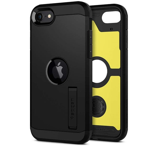 Spigen Tough Armor Apple iPhone SE 2022 / 2020 tok, Black, fekete -  iPhone 7/8/SE2/SE3 tok a Domshop kínálatából
