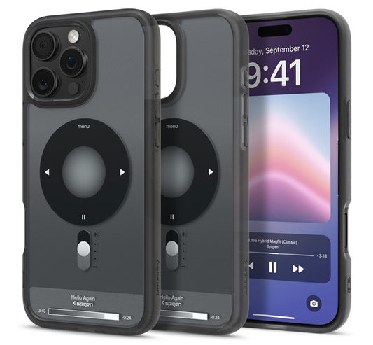 Spigen Ultra Hybrid MagFit Apple iPhone 16 Pro Max tok, MagSafe, Classic, fekete -  iPhone 16 Pro Max tok a Domshop kínálatából