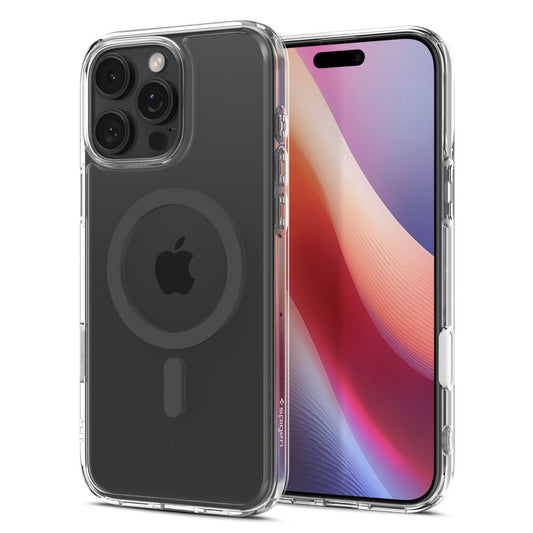 Spigen Ultra Hybrid T MagFit Apple iPhone 16 Pro tok, Graphite MagSafe, szürke -  iPhone 16 Pro tok a Domshop kínálatából