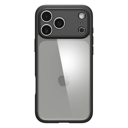 Spigen Ultra Hybrid védőtok Apple iPhone 17 Pro Max készülékhez, matte black -  iPhone 17 Pro Max tok a Domshop kínálatából