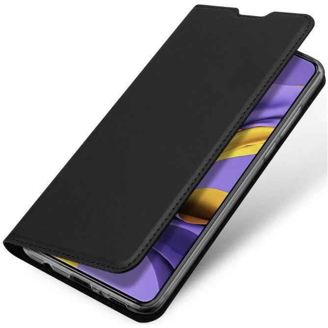 Apple iPhone 15, Oldalra nyíló tok, stand, Dux Ducis, fekete – iPhone 15 tok a Dux Ducis kínálatából | Domshop