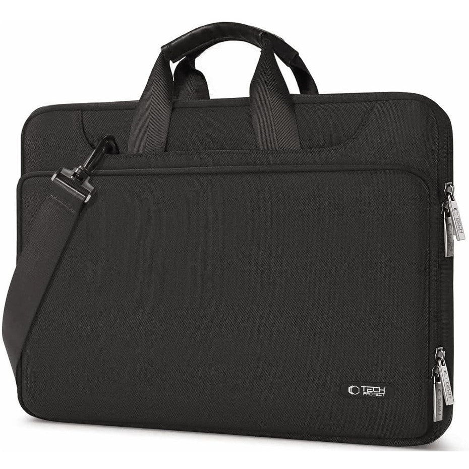 Laptop táska, 13 - 14" készülékhez, vállpánttal, TP Pocket Bag, fekete – 12-14" laptop táskák a Tech Protect kínálatából | Domshop