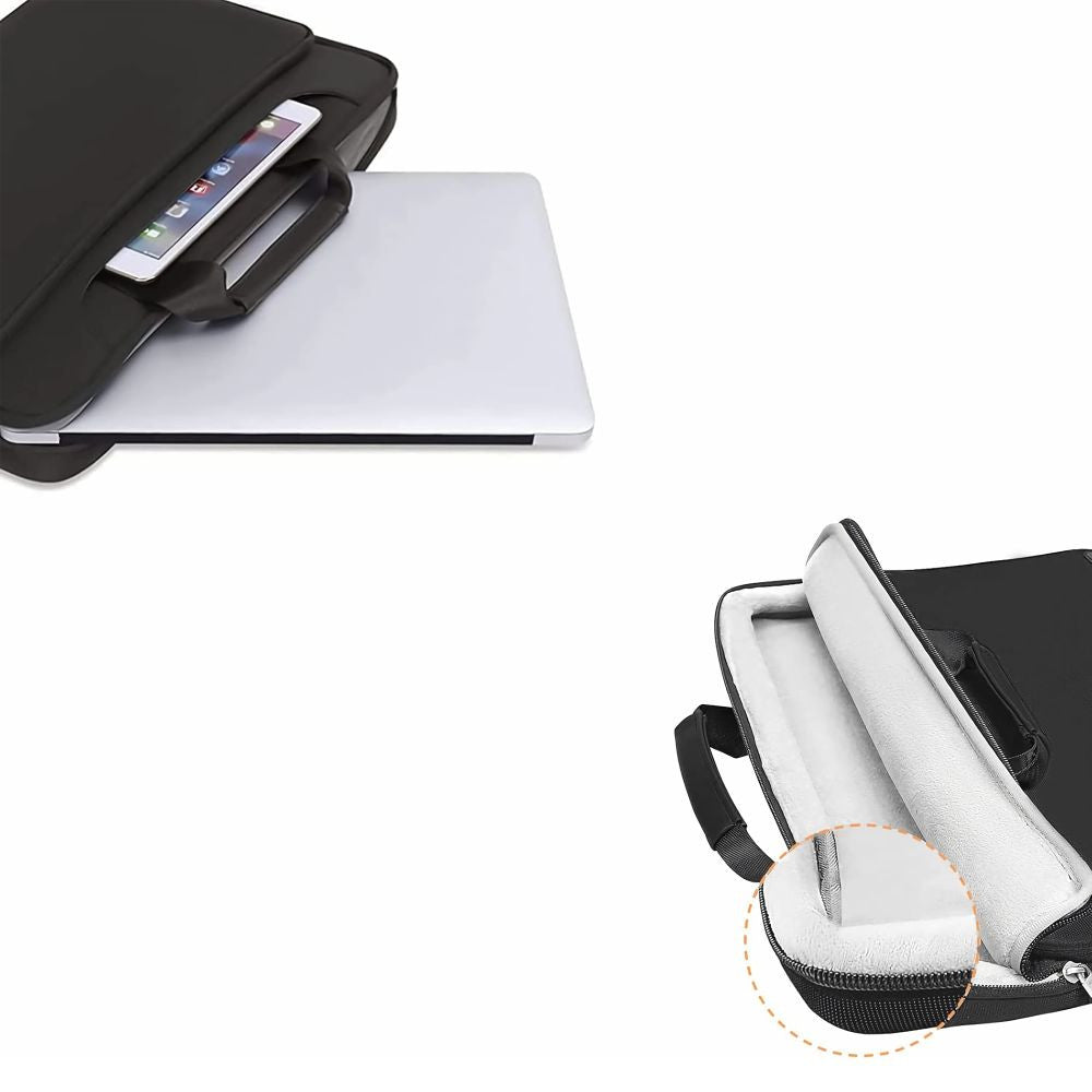 Laptop táska, 13 - 14" készülékhez, vállpánttal, TP Pocket Bag, fekete – 12-14" laptop táskák a Tech Protect kínálatából | Domshop
