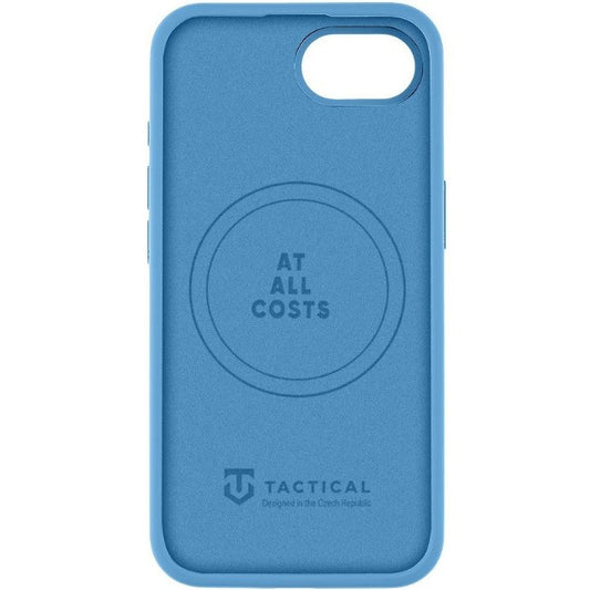 Apple iPhone 16e, Szilikon tok, mikrofiber plüss belső, Magsafe kompatibilis, Tactical MagForce Velvet Smoothie, kék – iPhone 16e tok a Tactical kínálatából | Domshop