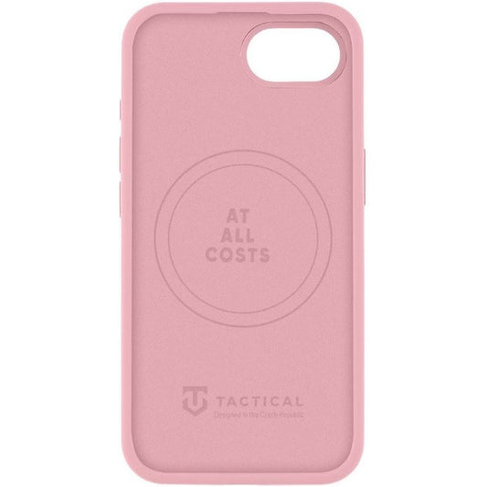 Apple iPhone 16e, Szilikon tok, mikrofiber plüss belső, Magsafe kompatibilis, Tactical MagForce Velvet Smoothie, rózsaszín – iPhone 16e tok a Tactical kínálatából | Domshop