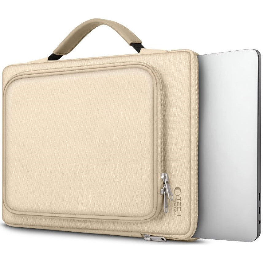 Laptop táska, 13 - 14" készülékhez, TP Basic Bag, bézs – 12-14" laptop táskák a Tech Protect kínálatából | Domshop