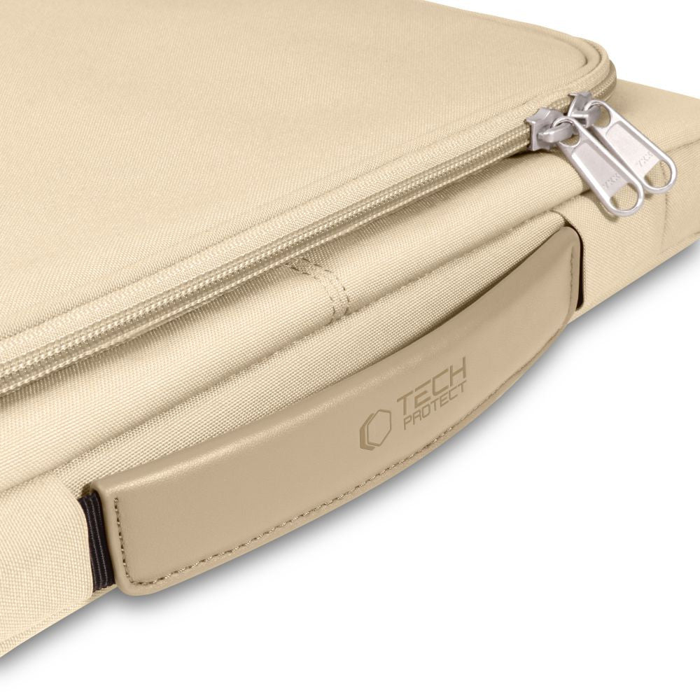 Laptop táska, 13 - 14" készülékhez, TP Basic Bag, bézs – 12-14" laptop táskák a Tech Protect kínálatából | Domshop