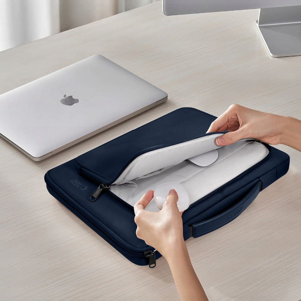 Laptop táska, 15 - 16" készülékhez, TP Basic Bag, sötétkék – 15-16" laptop táskák a Tech Protect kínálatából | Domshop