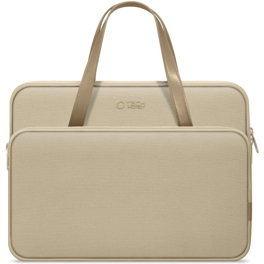 Laptop táska, 15 - 16" készülékhez, TP Basic Carrying Bag, bézs – 15-16" laptop táskák a Tech Protect kínálatából | Domshop
