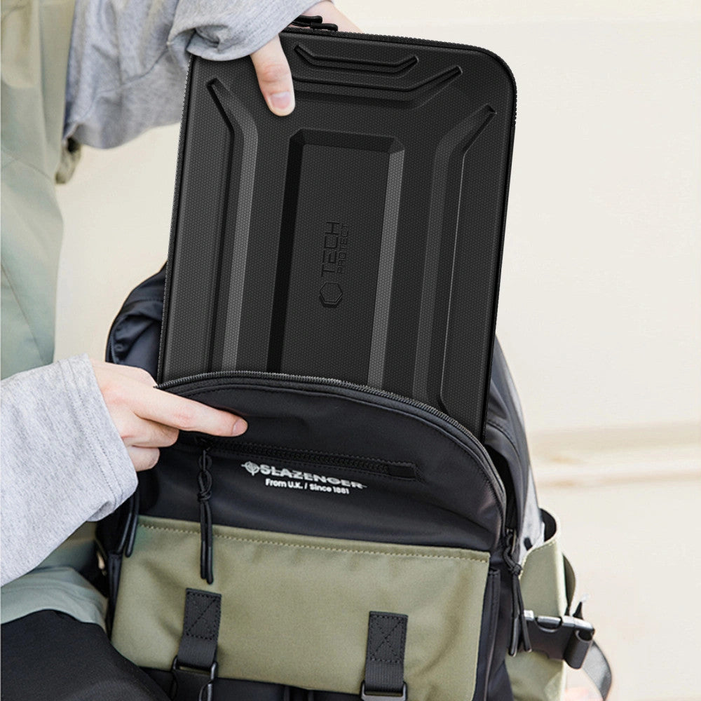 Laptop táska, 13 - 14" készülékhez, TP Kevlar Pro, fekete – 12-14" laptop táskák a Tech Protect kínálatából | Domshop