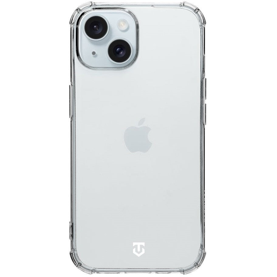 Apple iPhone 15, Szilikon tok, légpárnás sarok, Tactical TPU Plyo, átlátszó