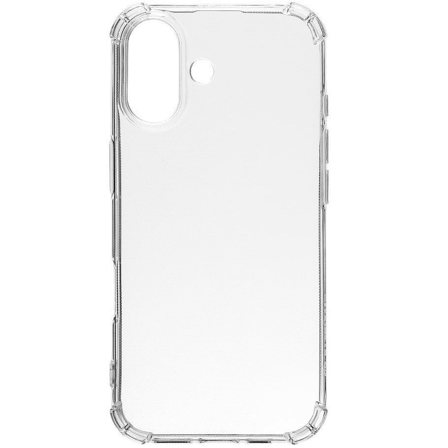 Apple iPhone 17, Szilikon tok, légpárnás sarok, Tactical TPU Plyo, átlátszó