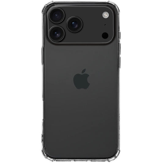 Apple iPhone 17 Pro Max, Szilikon tok, légpárnás sarok, Tactical TPU Plyo, átlátszó